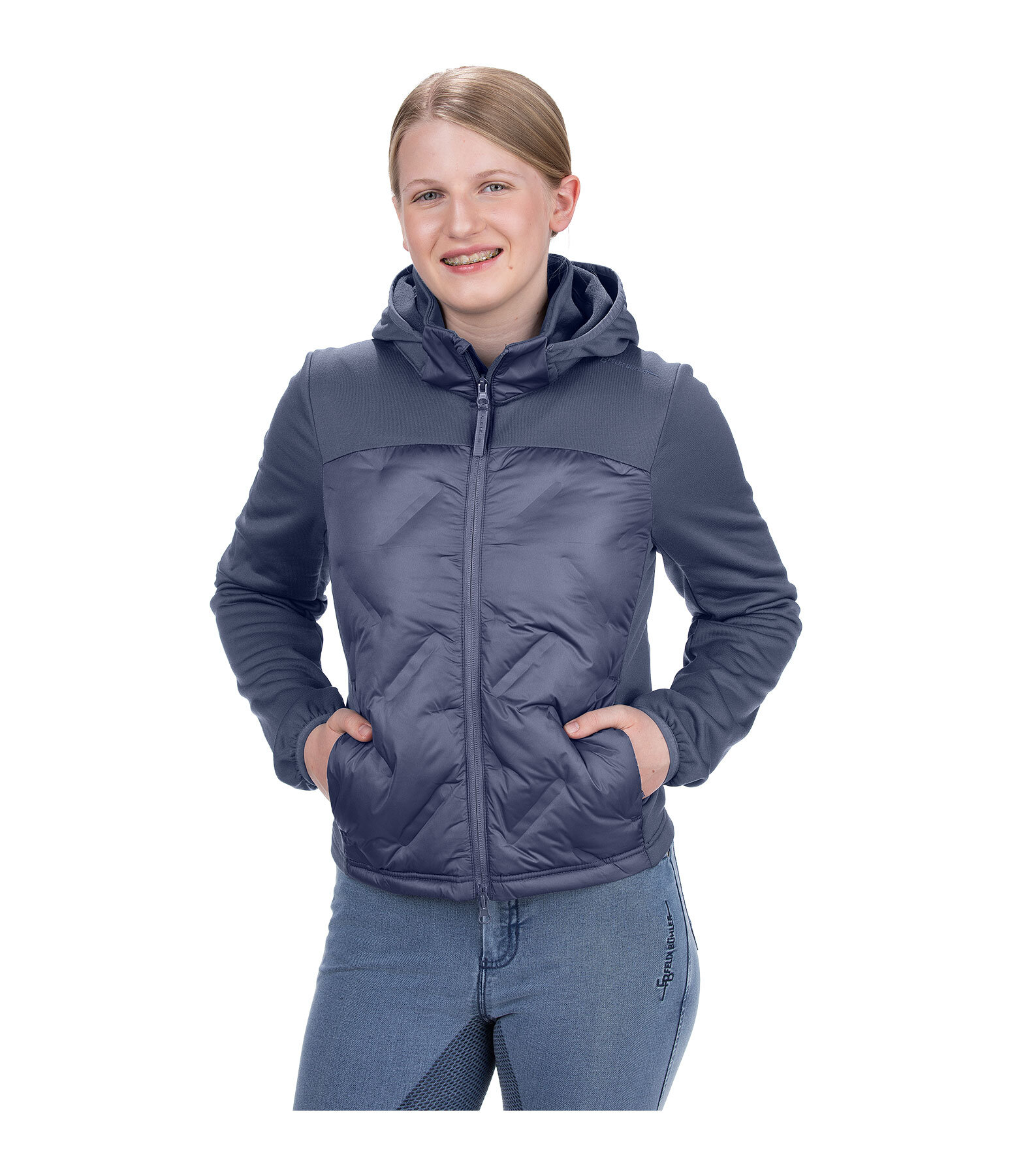 Veste bi-matire enfant  Dany