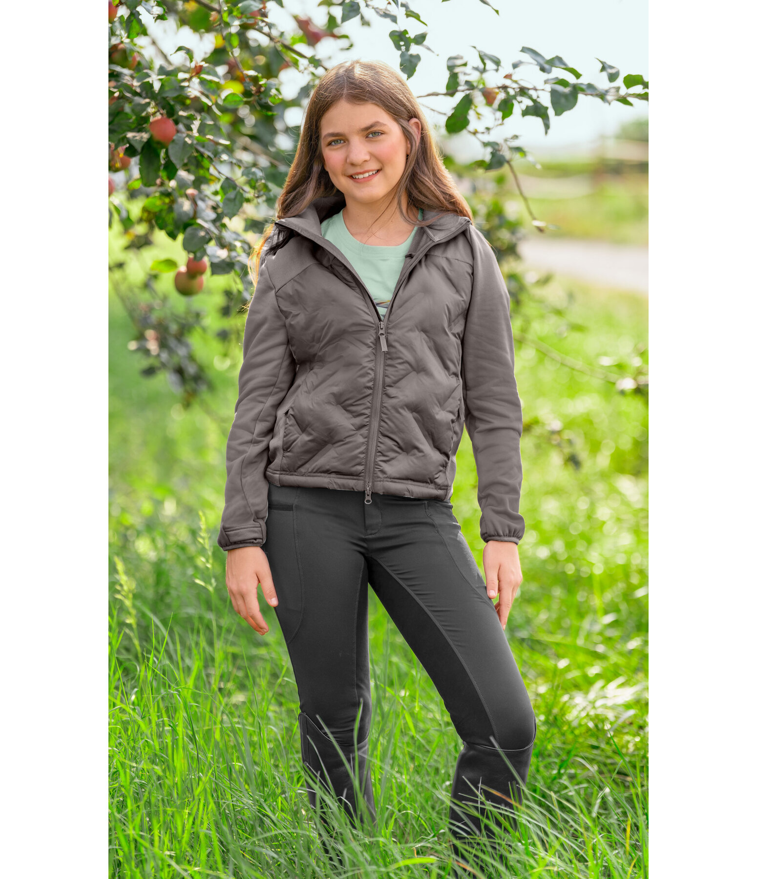 Veste bi-mati�re enfant  Dany