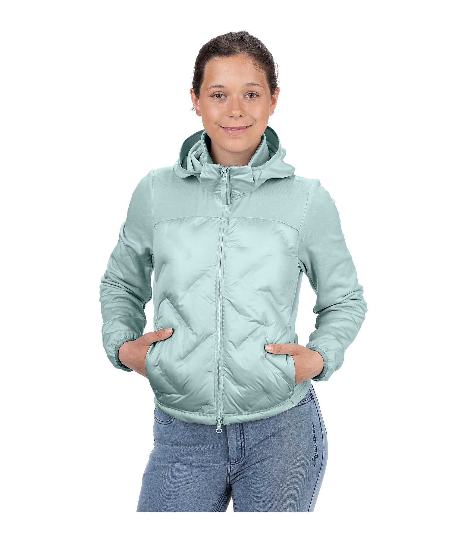 Veste bi-matire enfant  Dany
