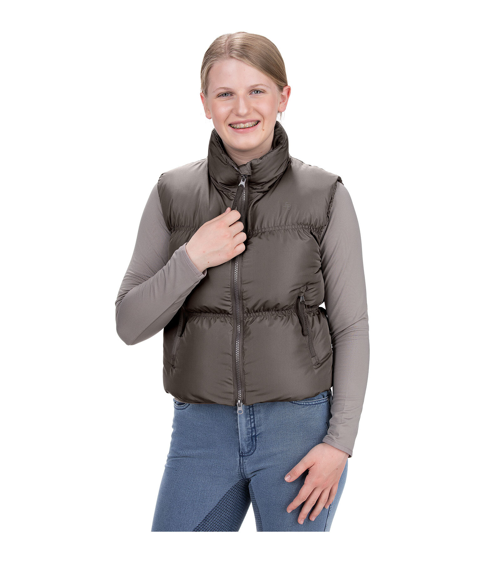 Gilet matelass cropped enfant