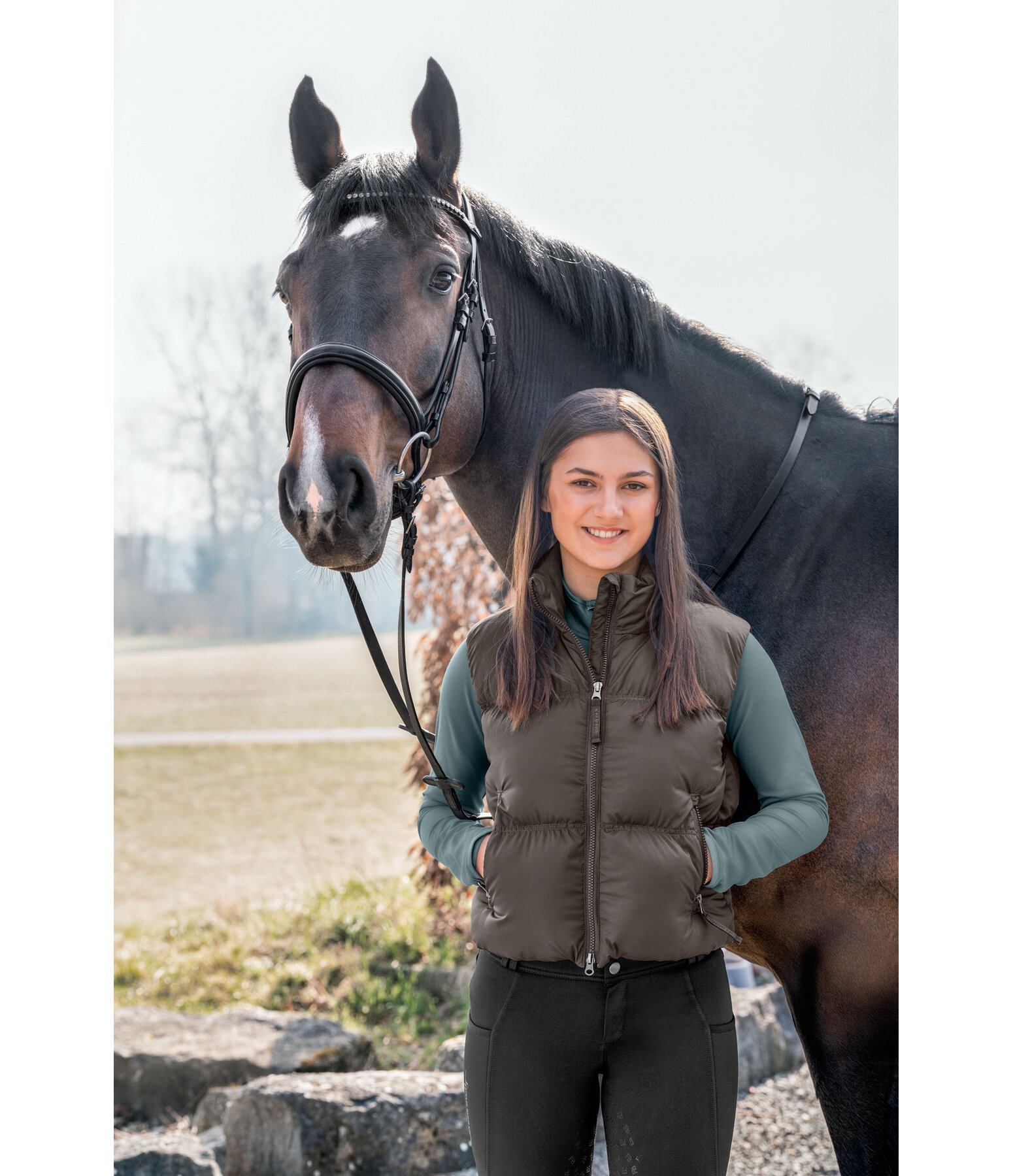 Gilet matelass cropped enfant