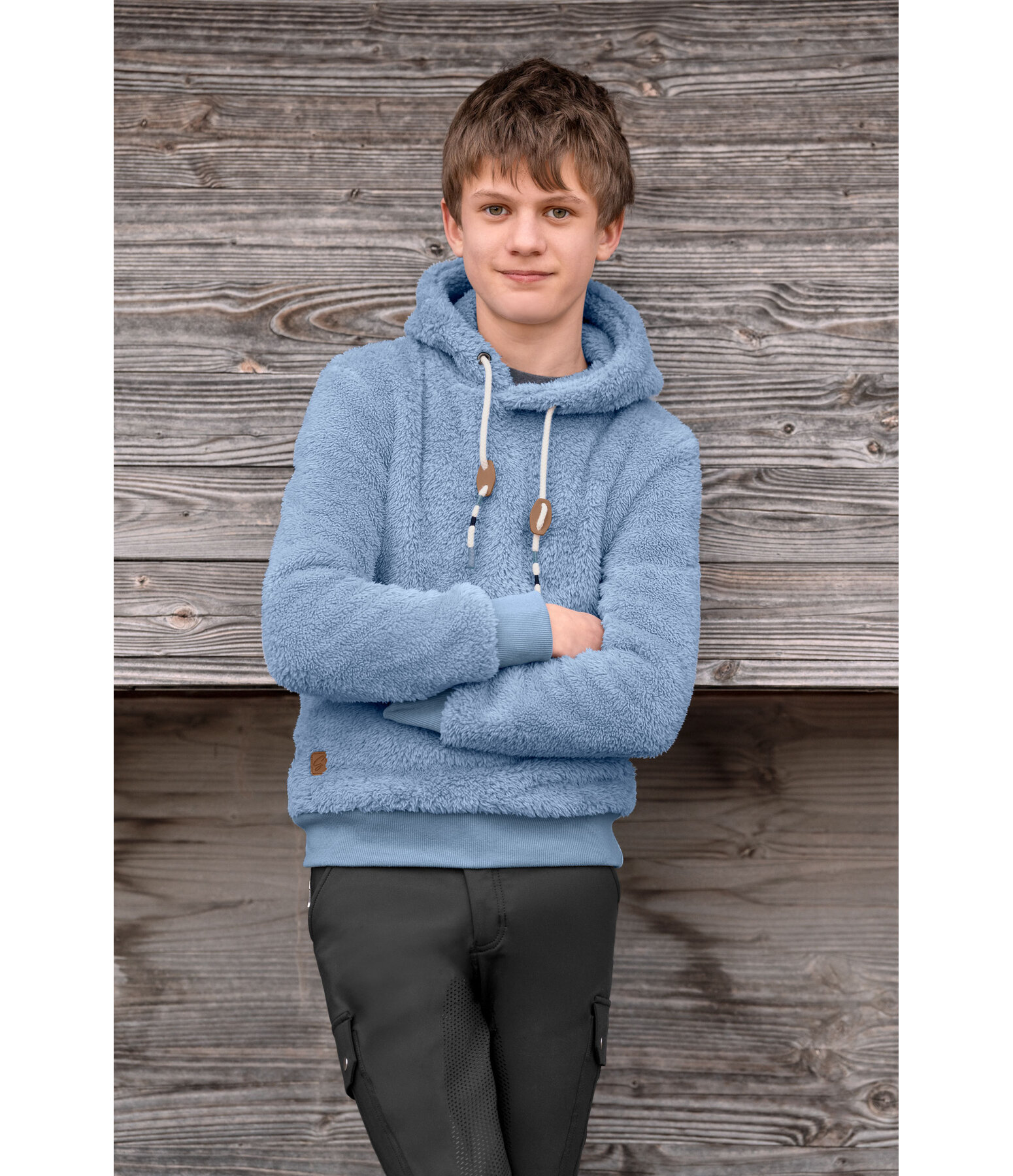 Pull  capuche en polaire Teddy enfant  Bette