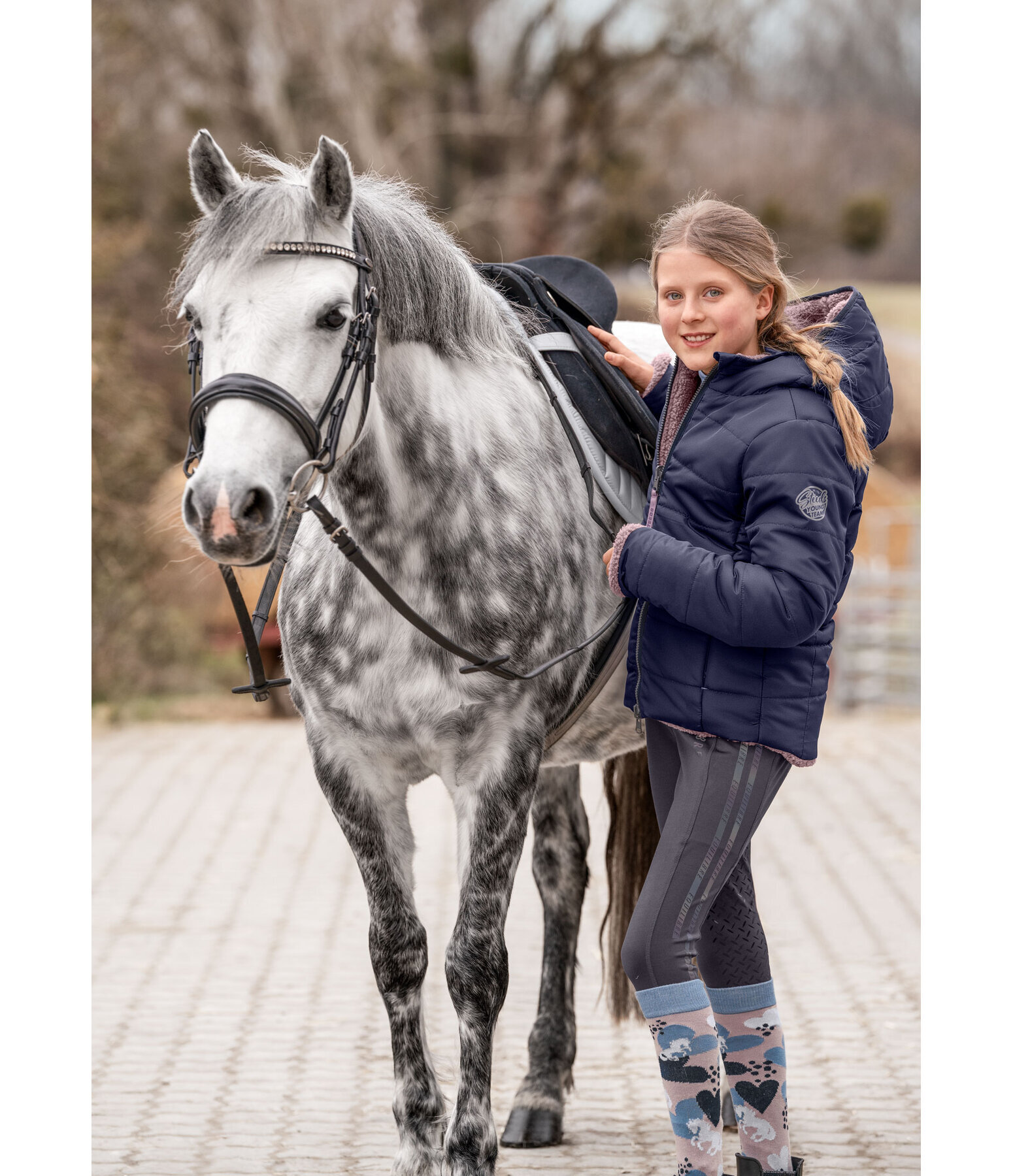 Veste d'hiver rversible enfant  Carli