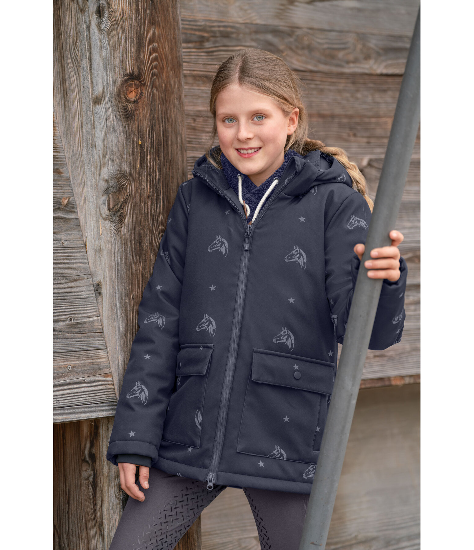 Veste softshell d'hiver enfant  Janice II