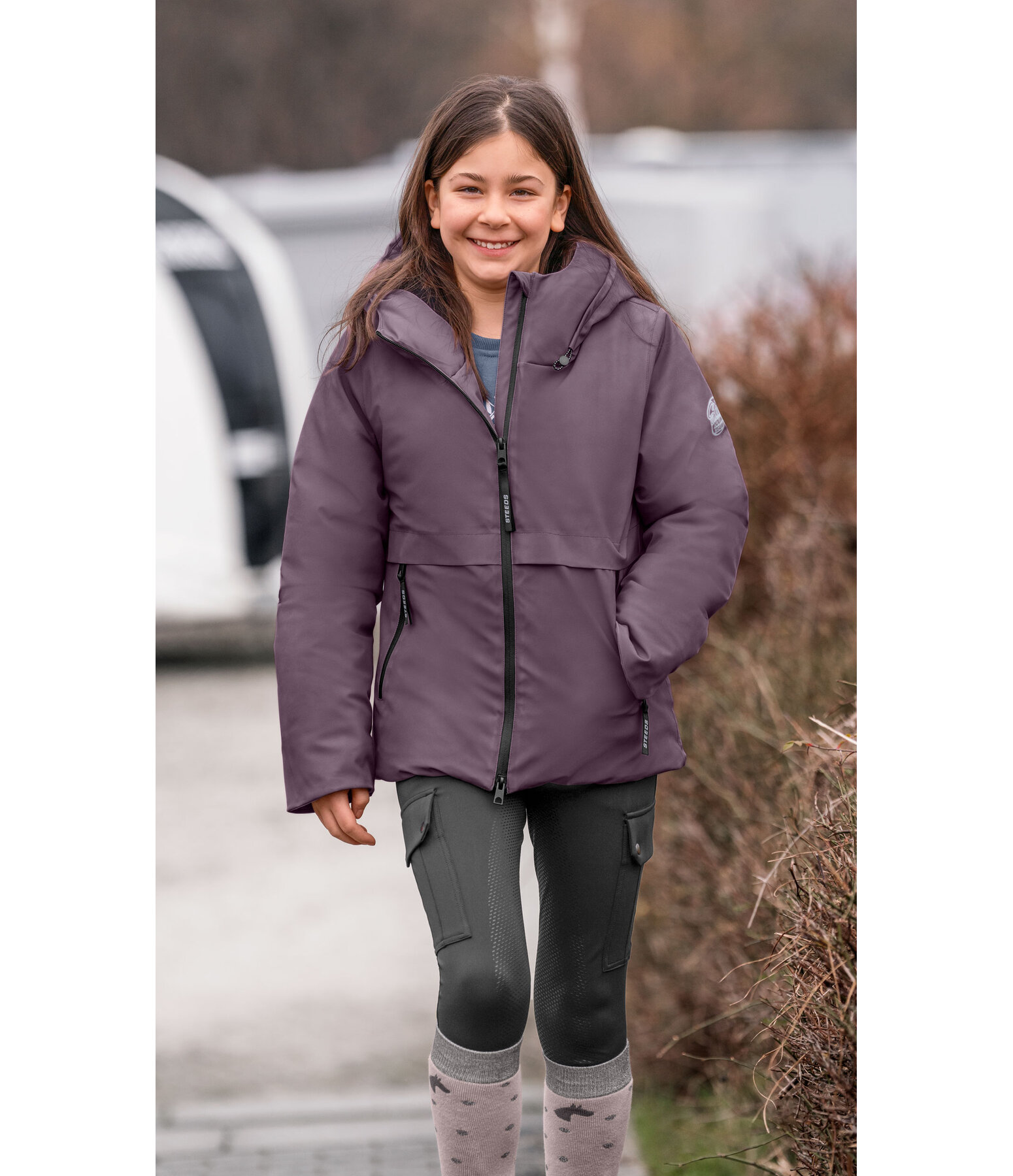 Veste technique  capuche enfant  Firielle