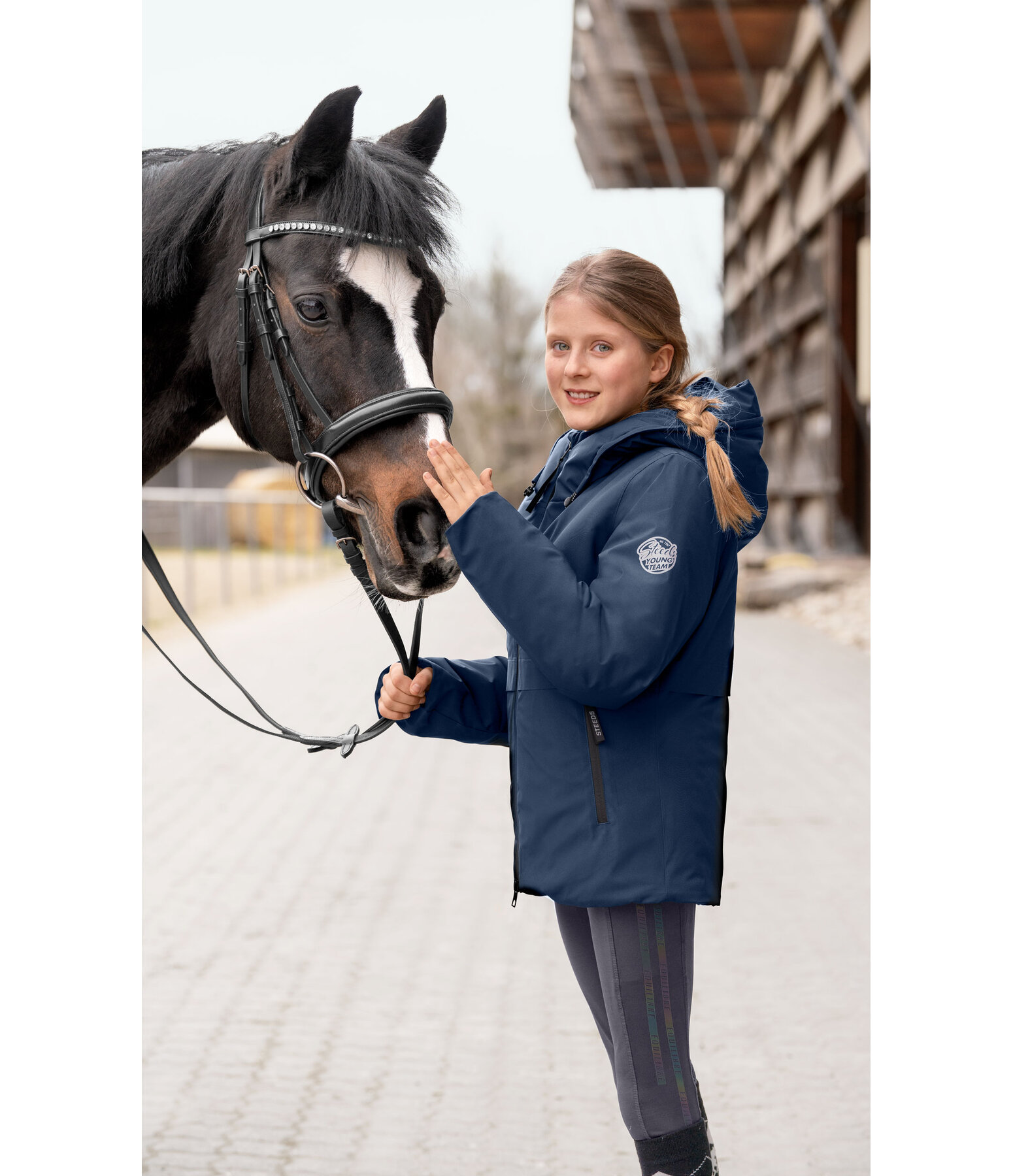 Veste technique  capuche enfant  Firielle