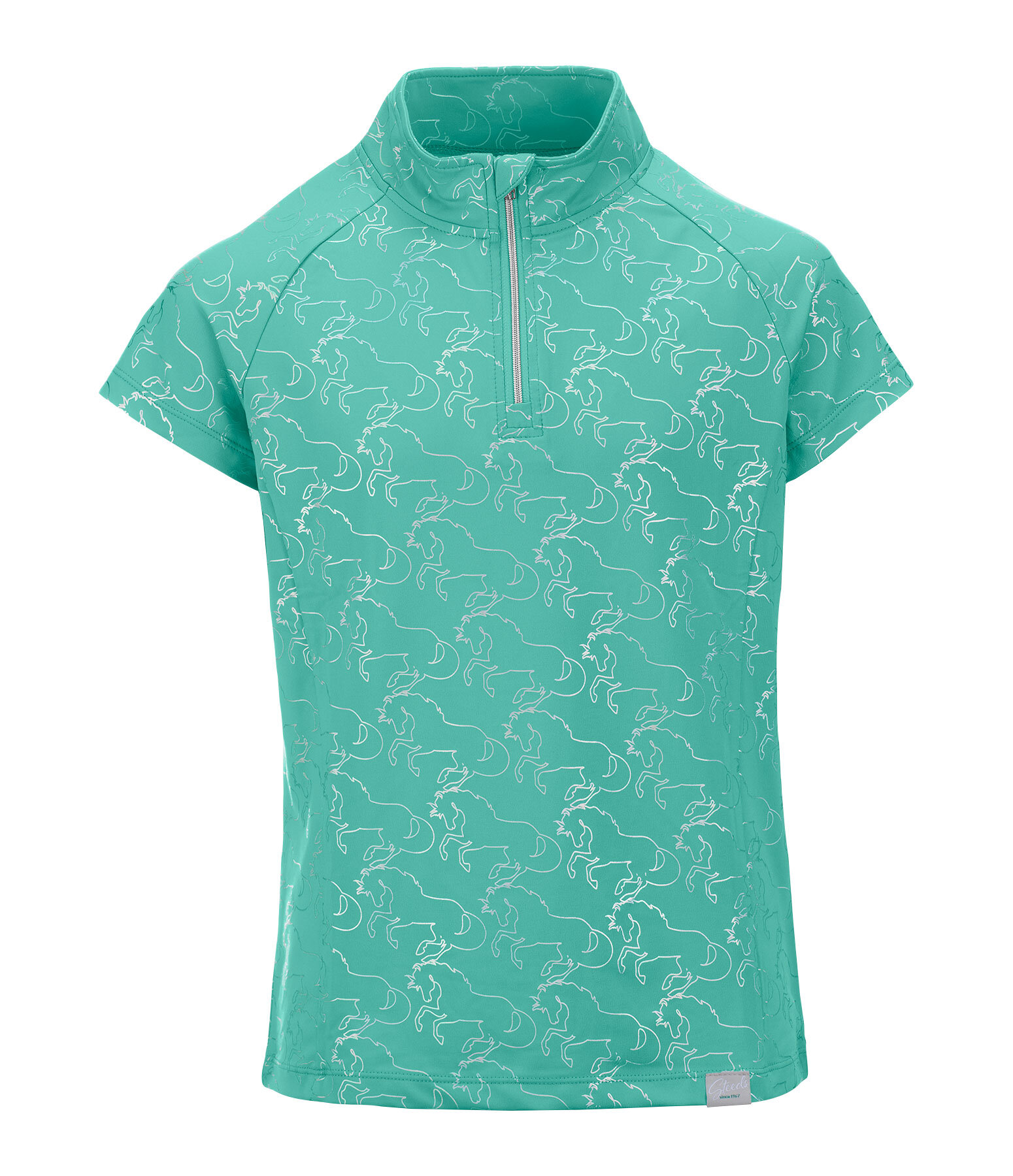 T-shirt anti-UV col zipp� enfant  Suna