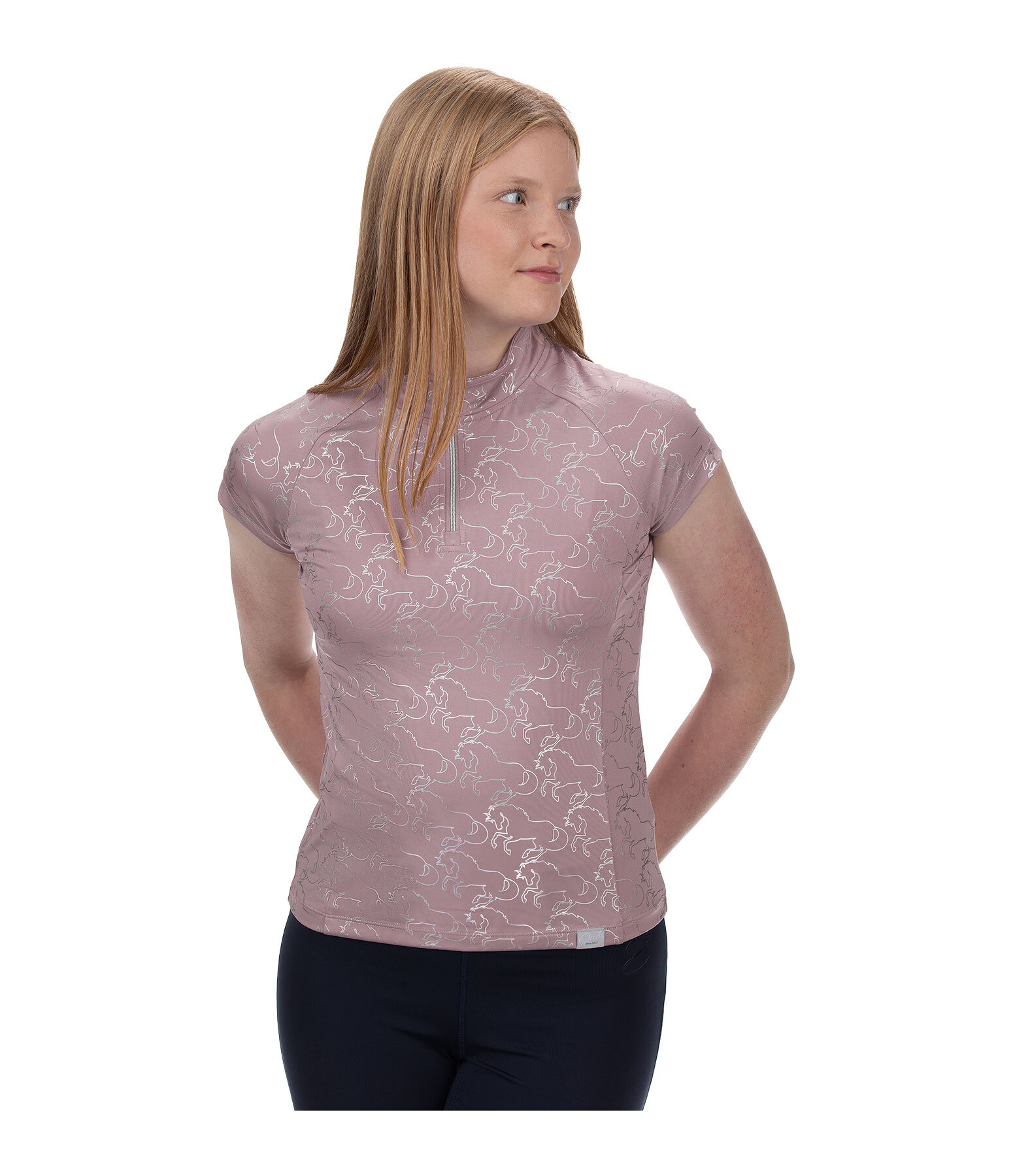 T-shirt anti-UV col zipp� enfant  Suna