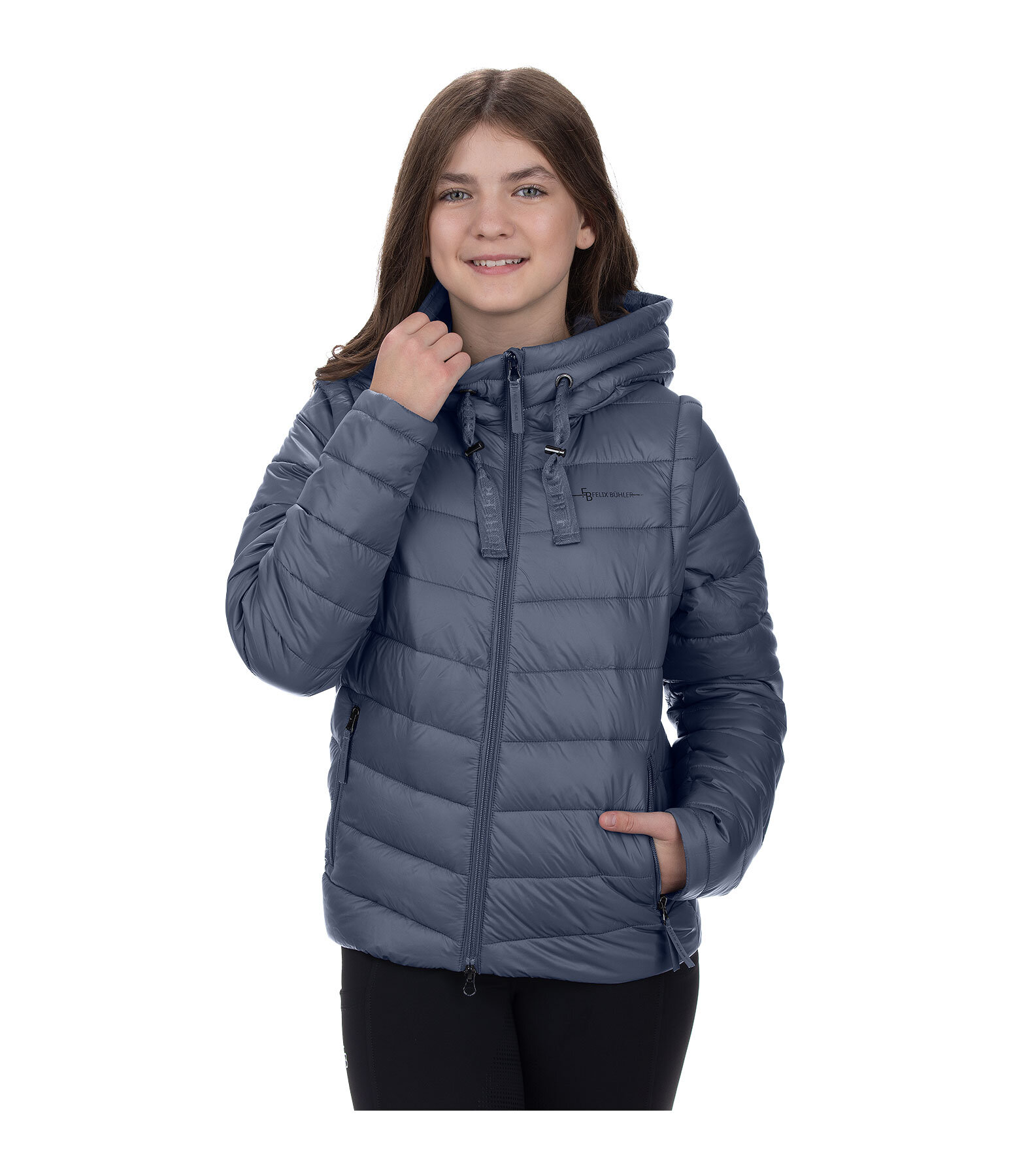Veste matelass�e 2 en 1 � capuche enfant  Noemie