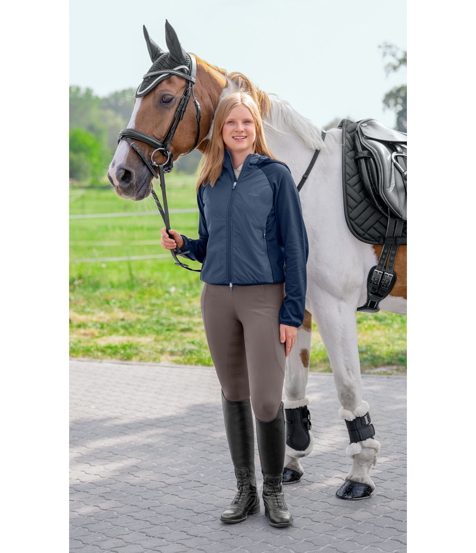 Veste stretch bi-mati�re enfant  Jola