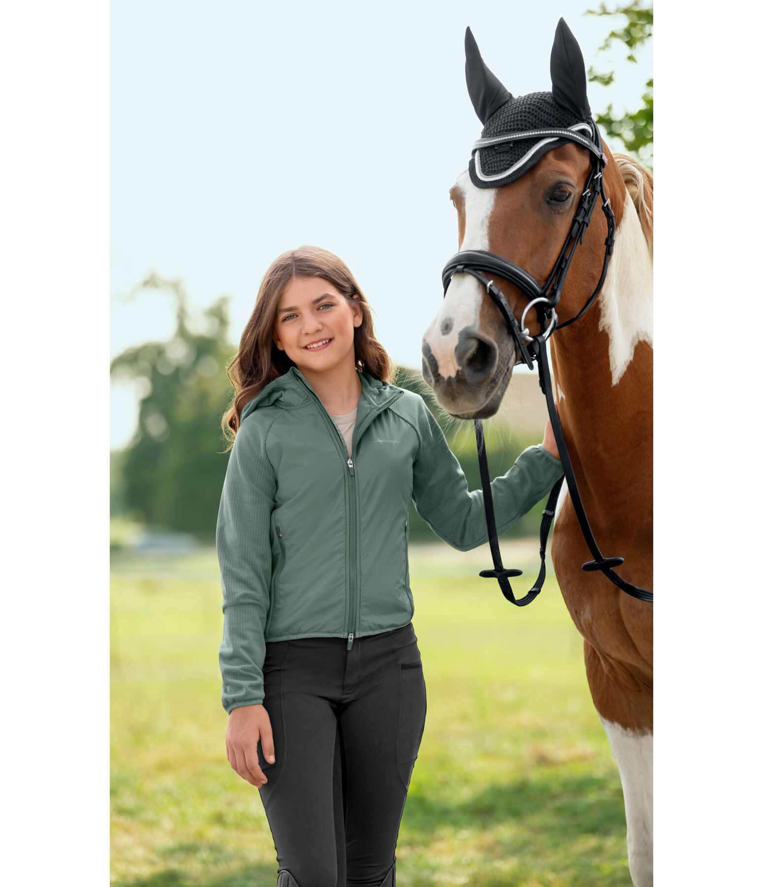 Veste stretch bi-mati�re enfant  Jola