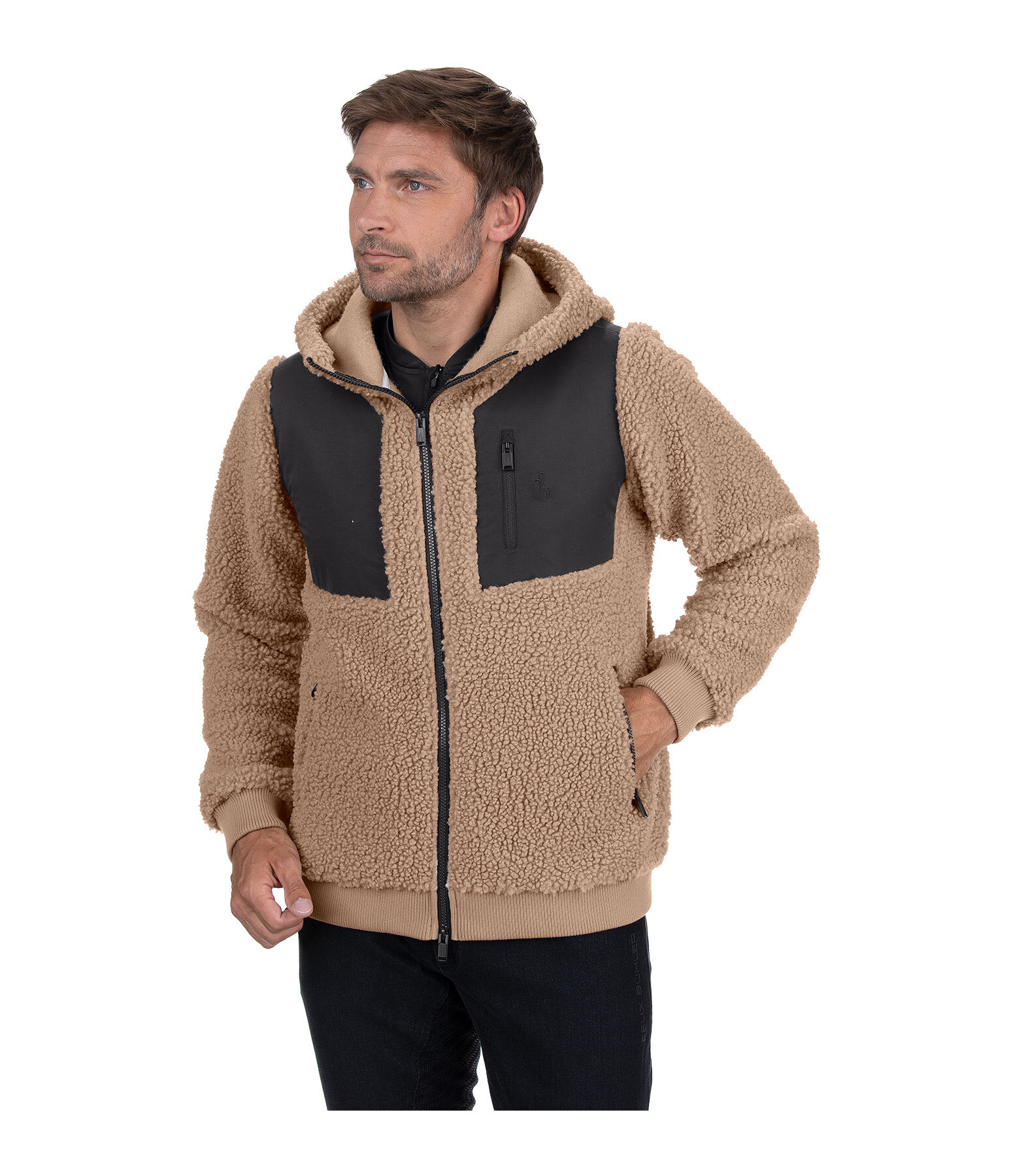 Veste bi-matire avec polaire Teddy homme  Ottawa