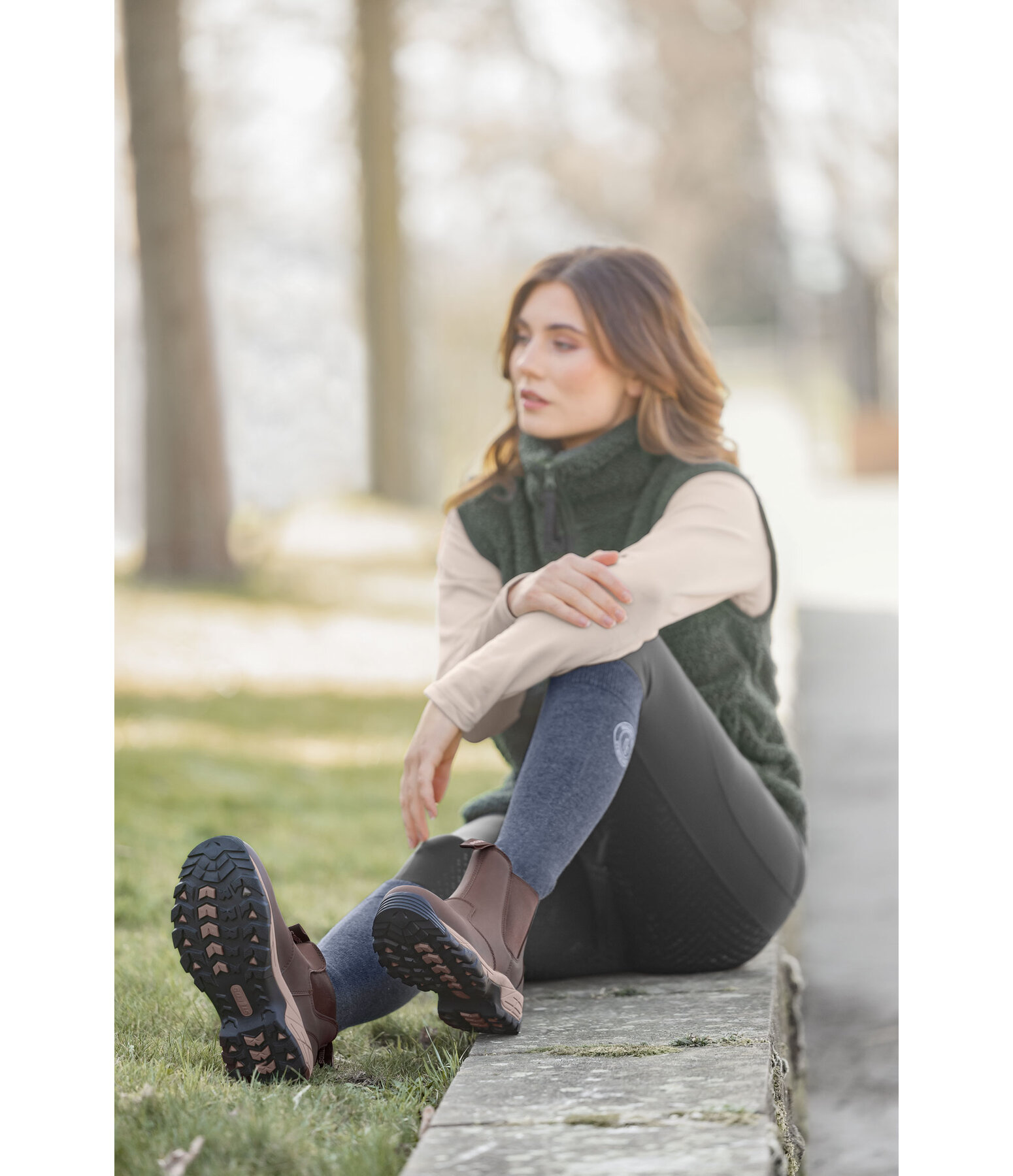  Bottines d'�quitation � enfiler  Trail  