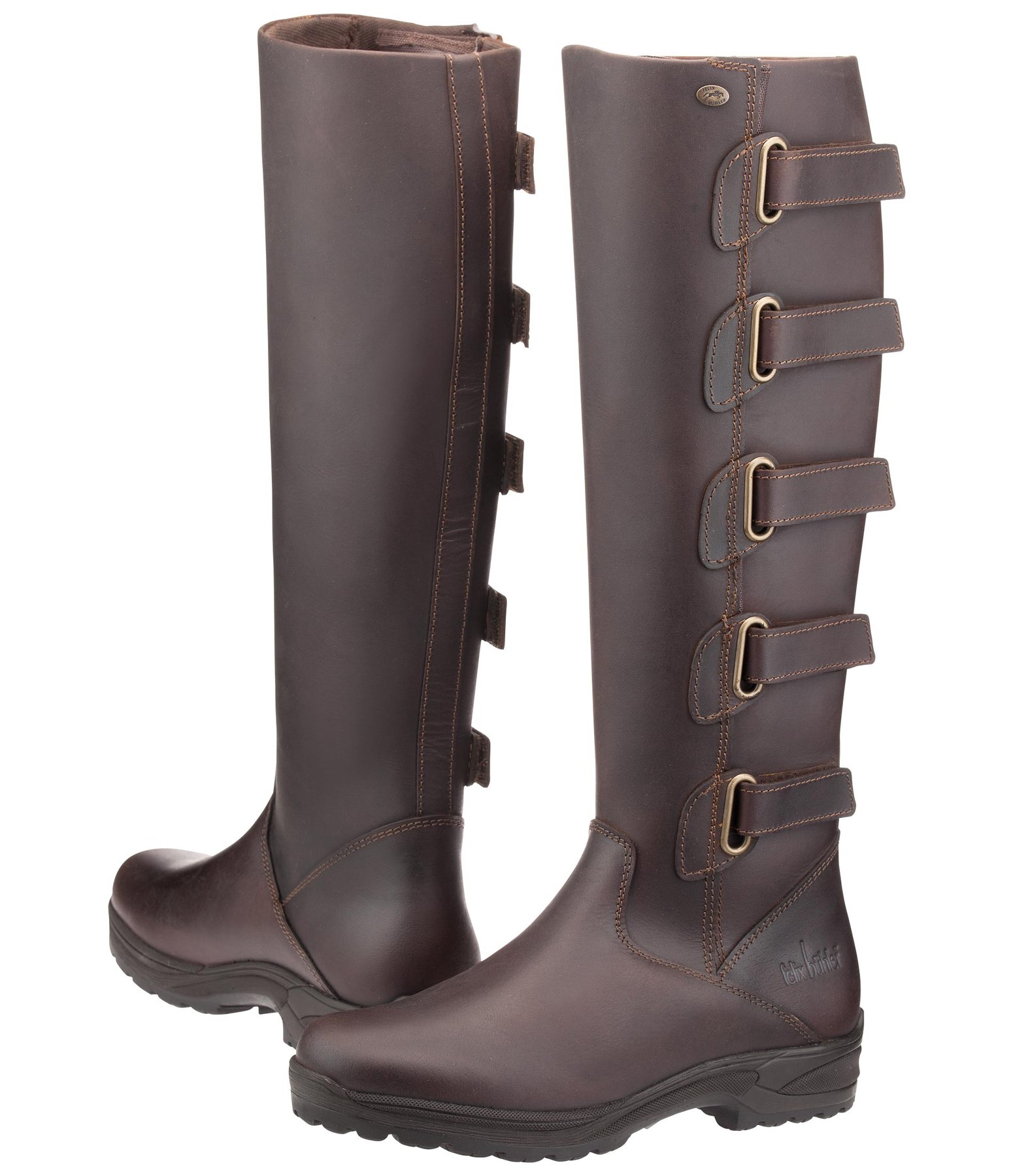 bottes equitation randonnée cuir