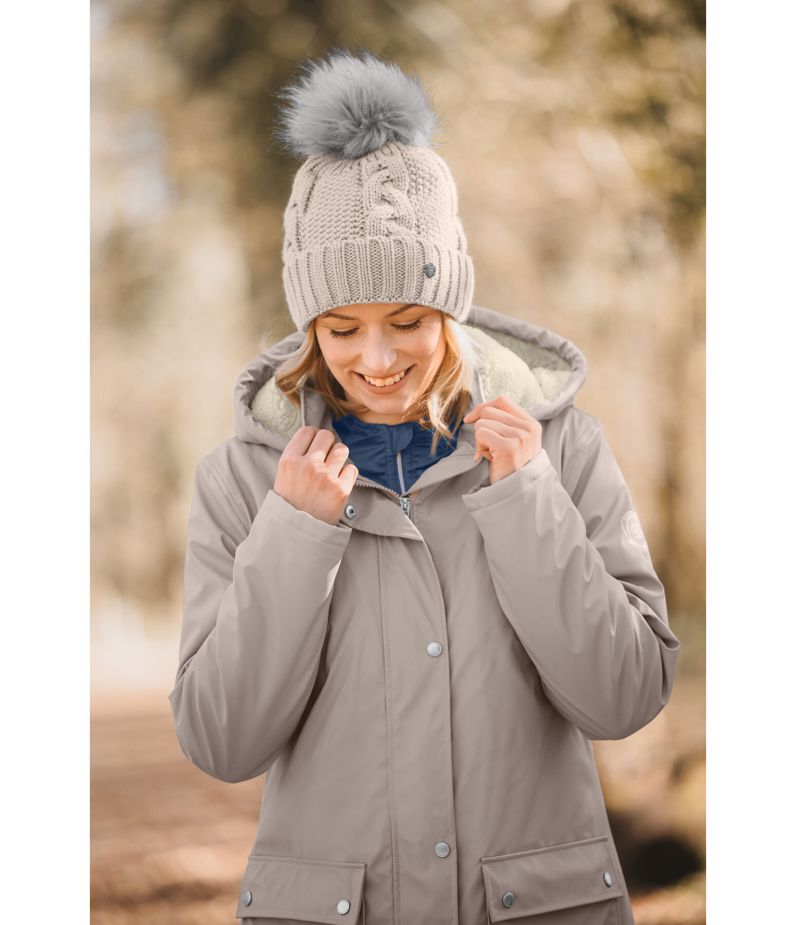 Bonnet  pompon  Inke