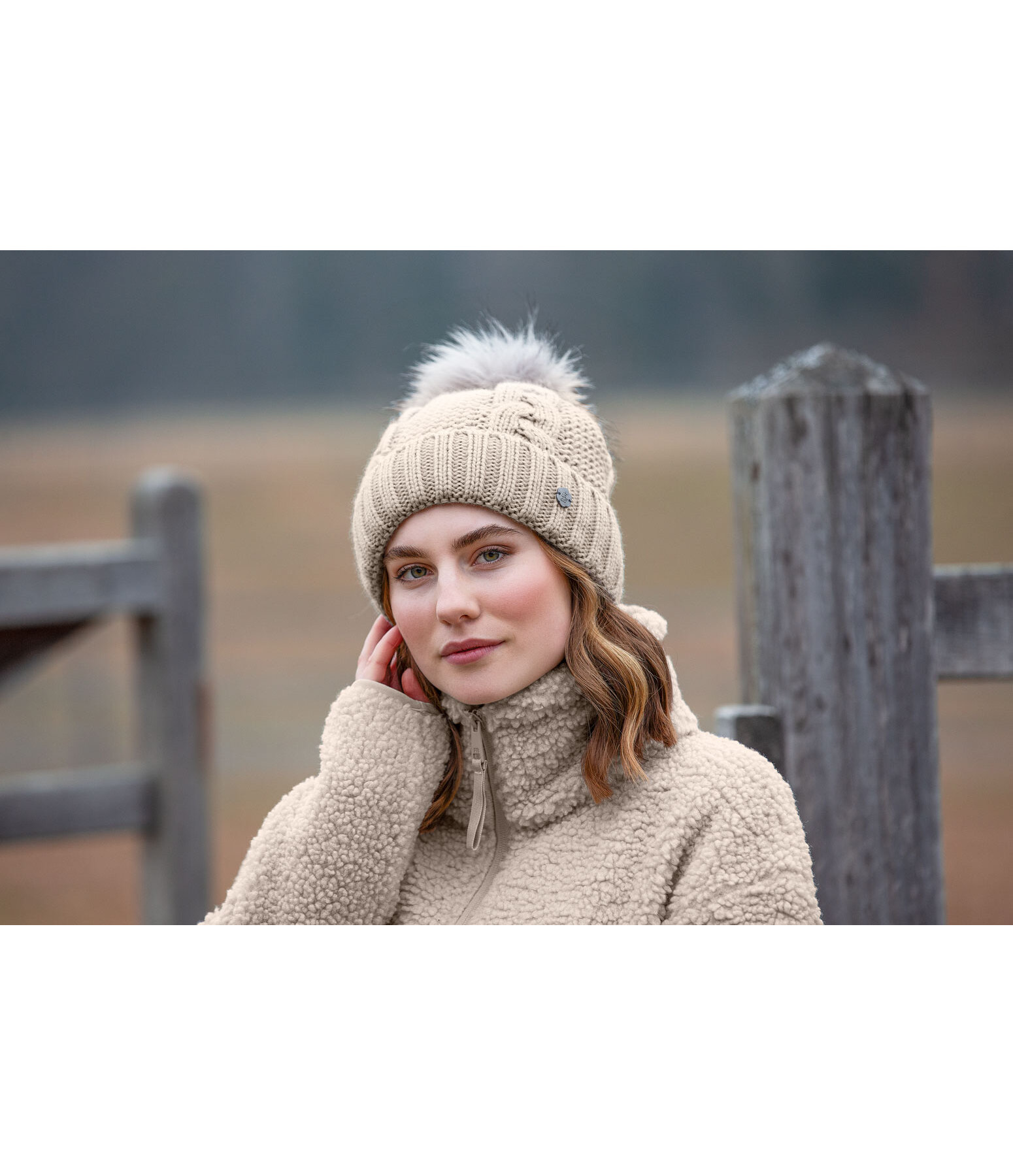 Bonnet  pompon  Inke