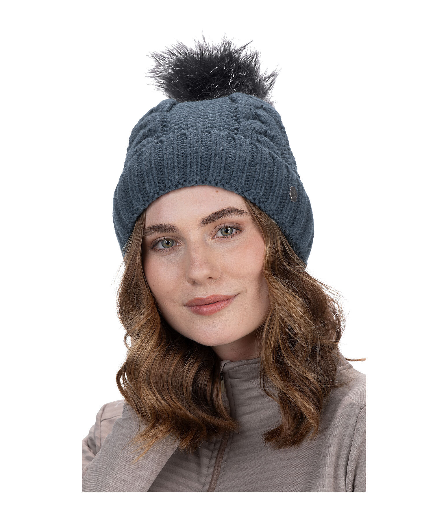 Bonnet  pompon  Inke