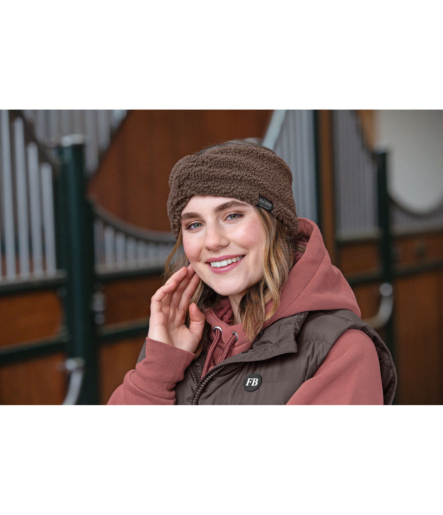 Bandeau en polaire Teddy  Alara