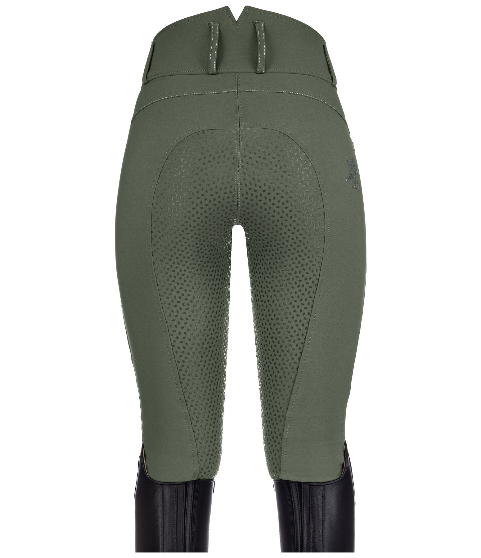 Pantalon d'équitation taille haute à fond intégral Grip Catherine