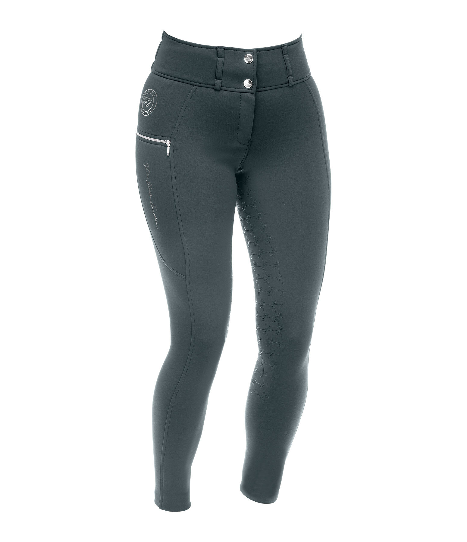 Pantalon d'quitation thermique hybride  fond intgral grip  Cheyenne