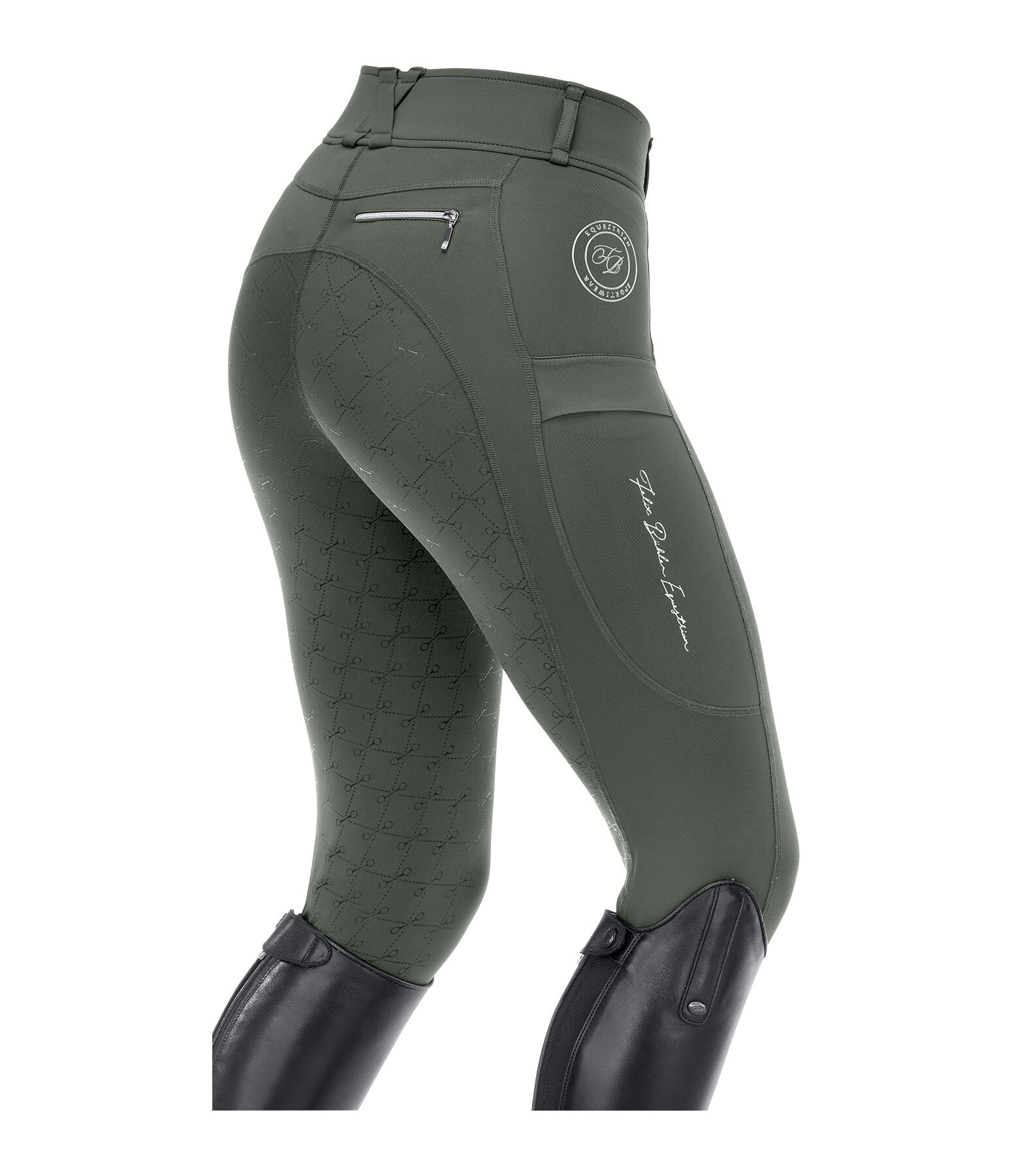 Pantalon d'quitation hybride  fond intgral  Kathleen