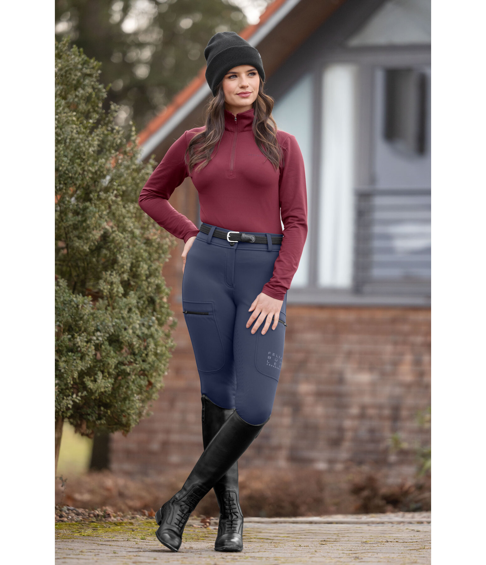 Pantalon d'�quitation softshell avec grip  Cosima