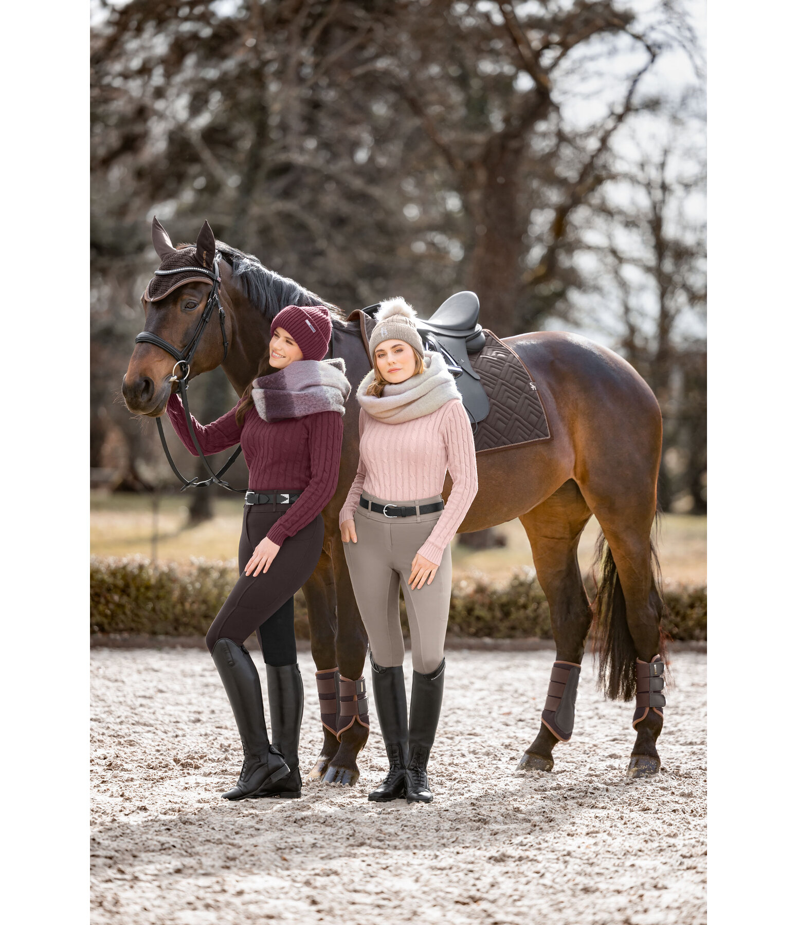 Legging d'�quitation � fond int�gral  Nathalie CTS