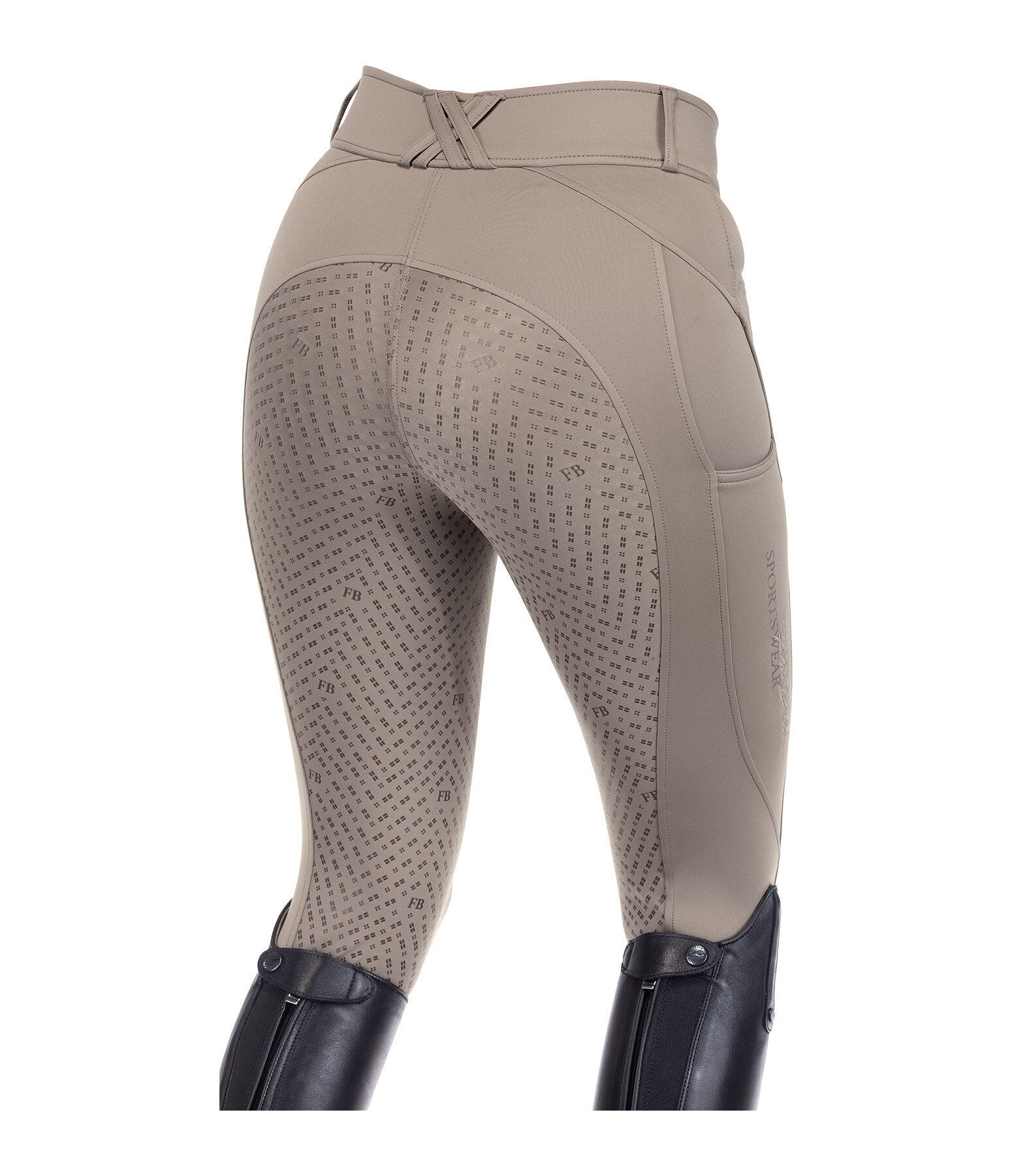Pantalon d'�quitation de compression avec grip  Carolyn