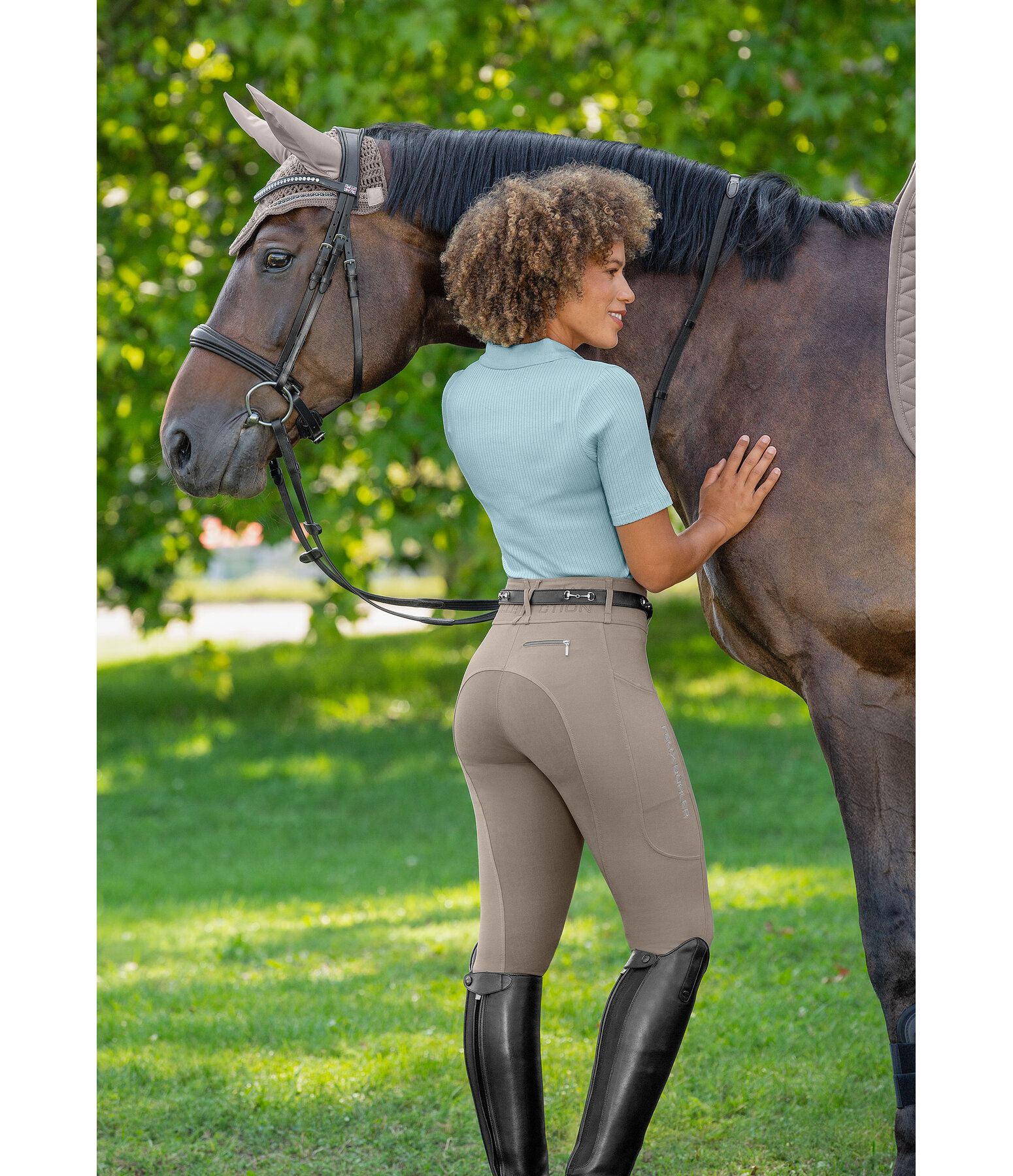 Pantalon d'�quitation � fond int�gral  Milena CTS