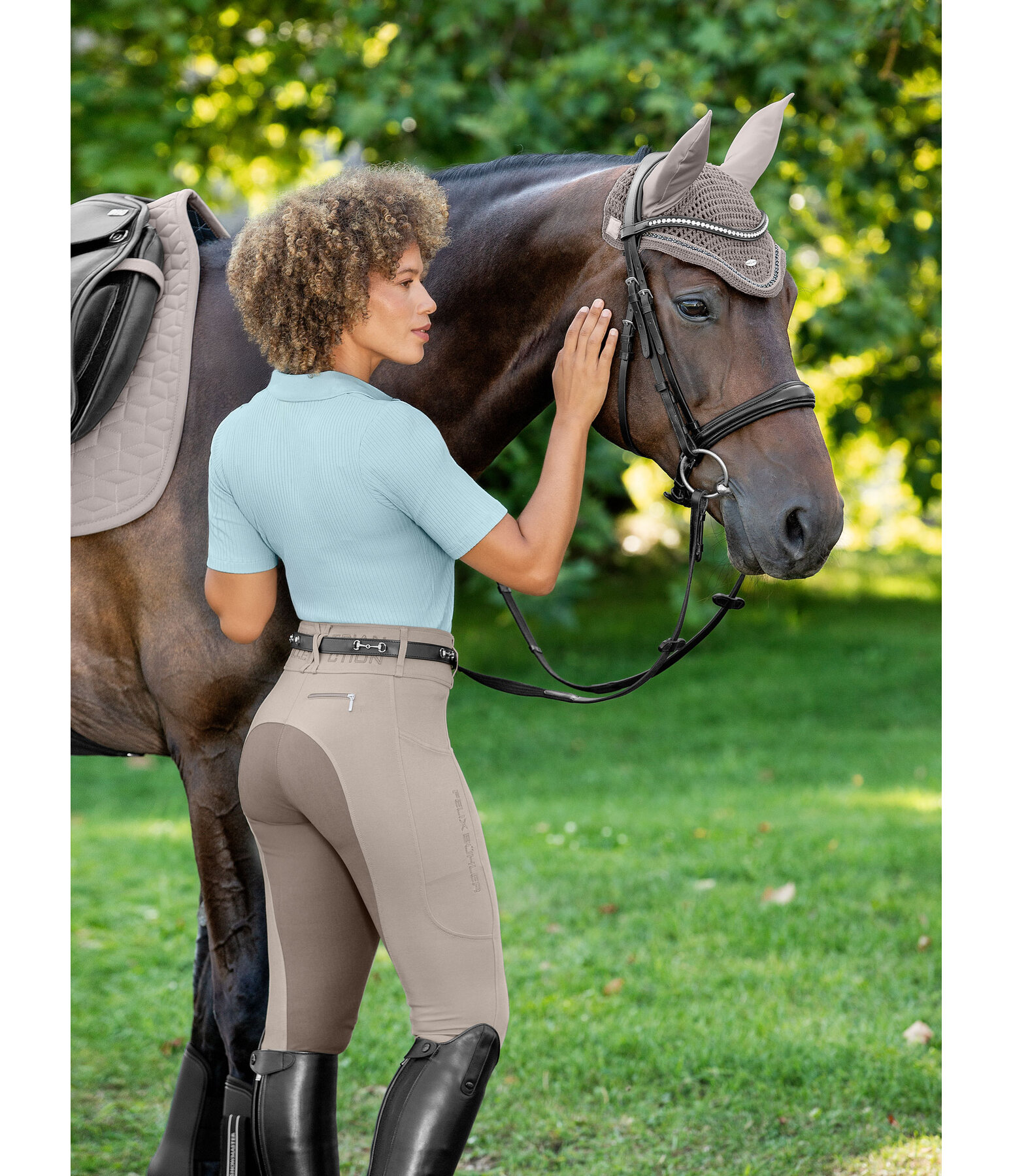 Pantalon d'�quitation � fond int�gral  Milena CTS