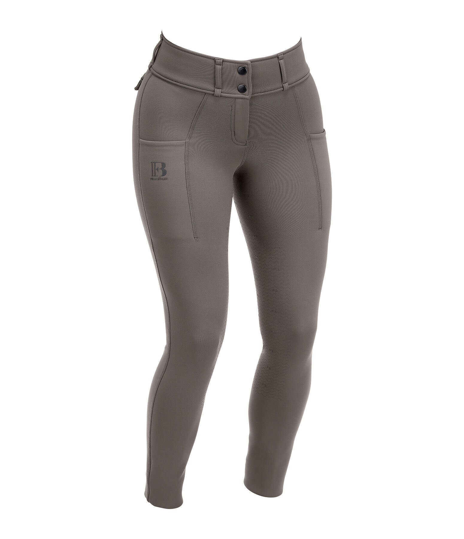 Pantalon d'�quitation thermique hybride � fond int�gral grip  Tina