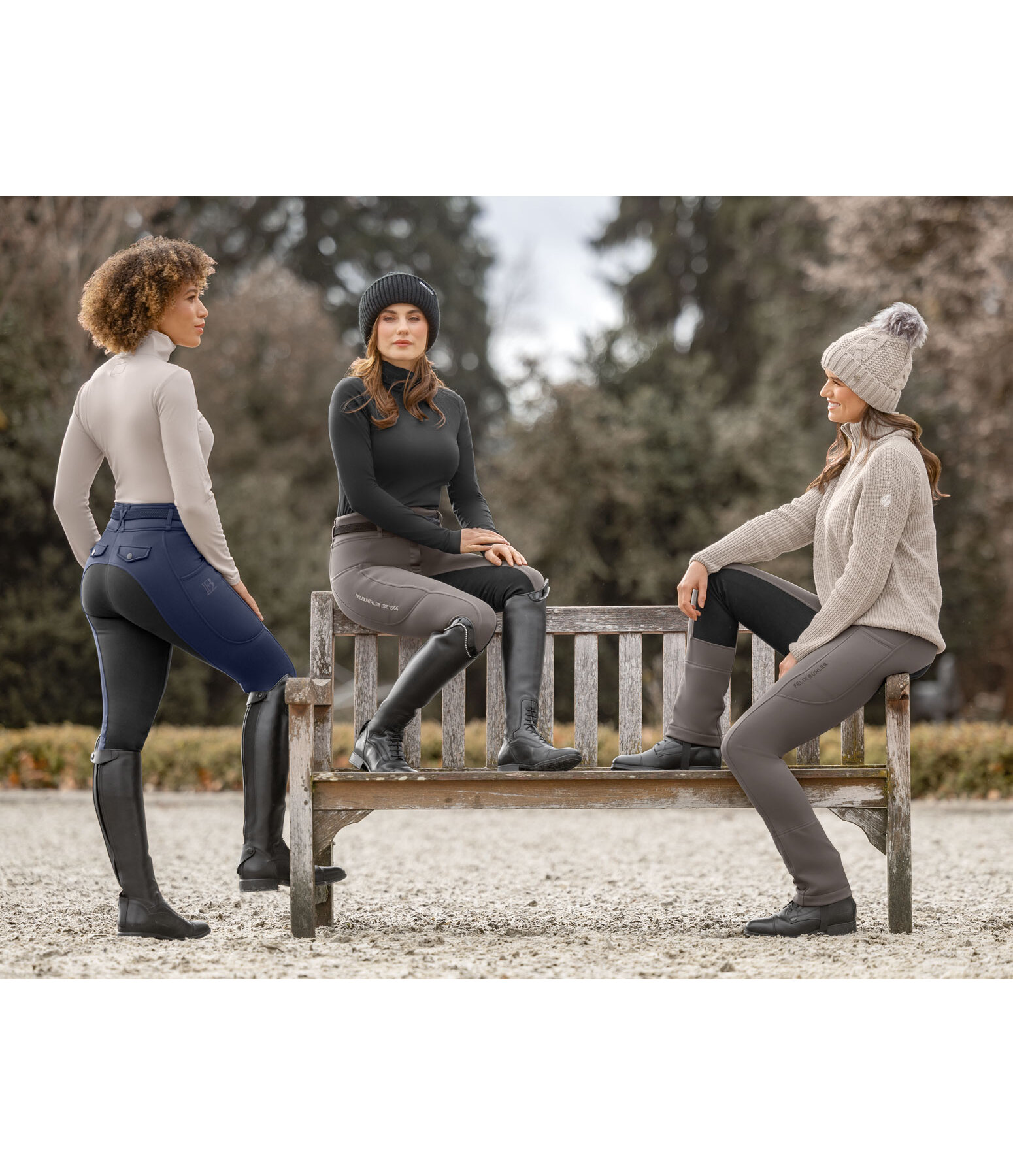 Pantalon d'�quitation jodhpur thermique hybride  Janne CTS