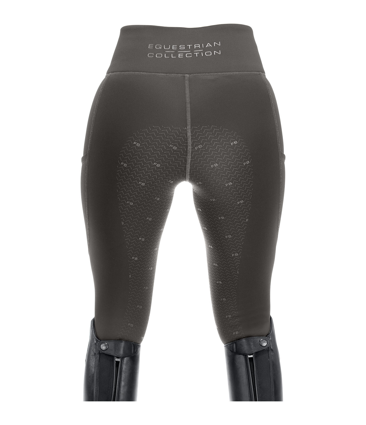 Legging d'�quitation thermique � fond int�gral grip  Emilia