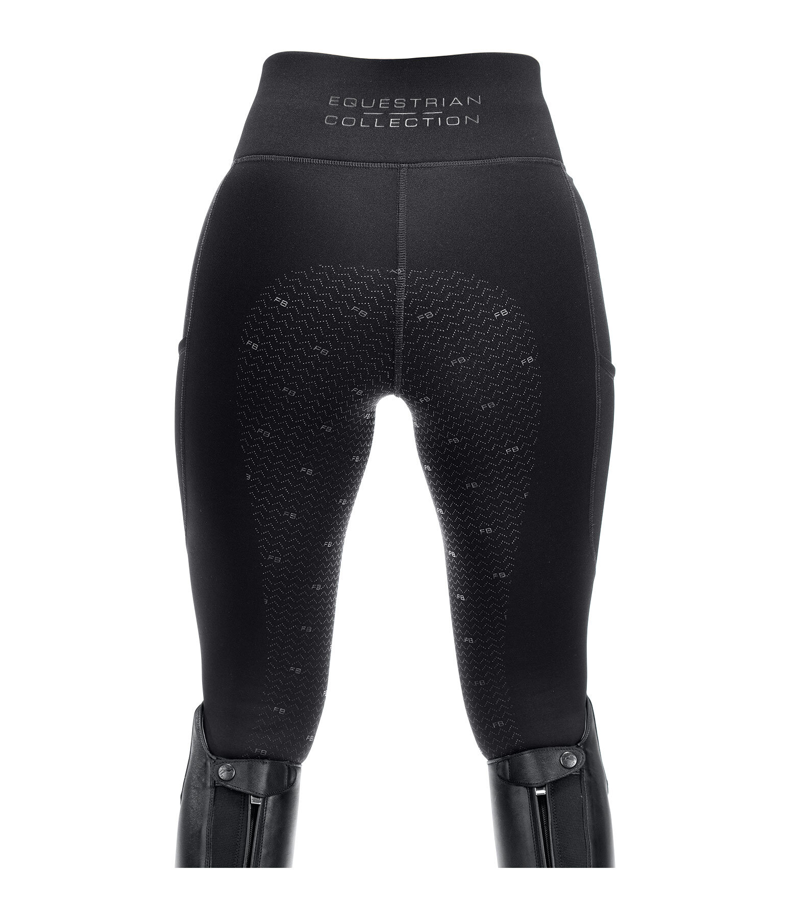 Legging d'�quitation thermique � fond int�gral grip  Emilia