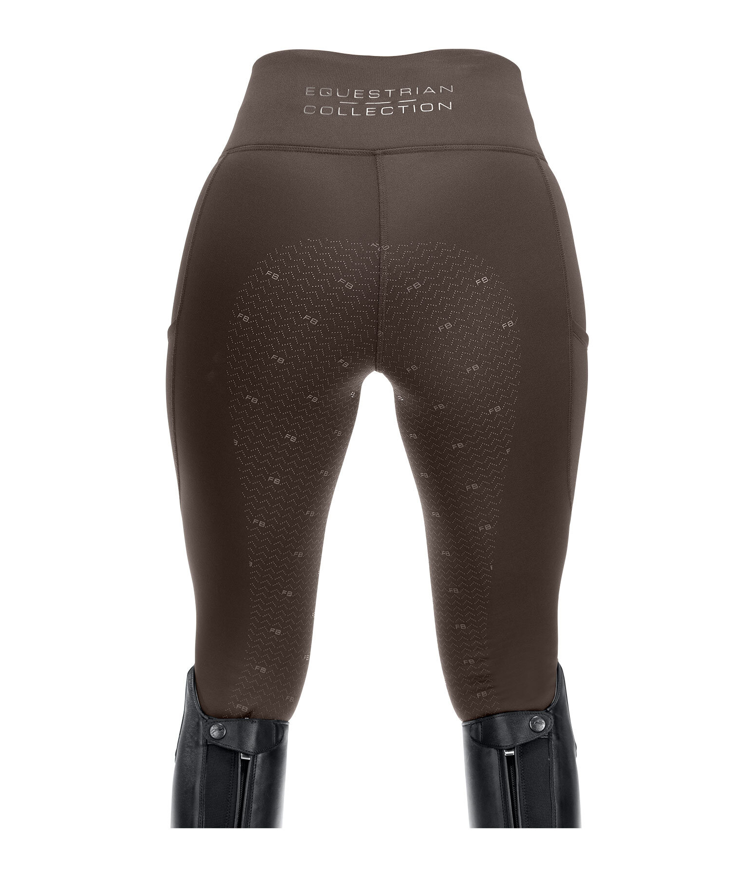 Legging d'�quitation thermique � fond int�gral grip  Emilia