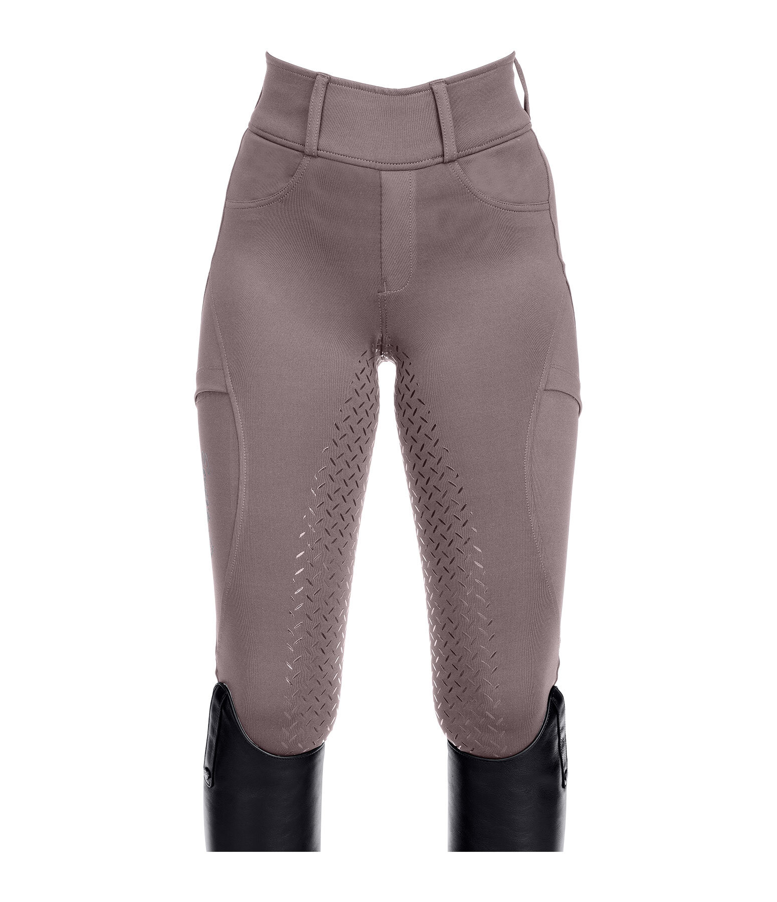 Legging d'�quitation hybride � fond int�gral grip enfant  Eloise