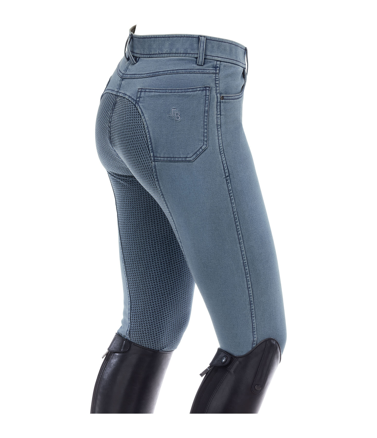 Pantalon d'�quitation en jean enfant  Demi