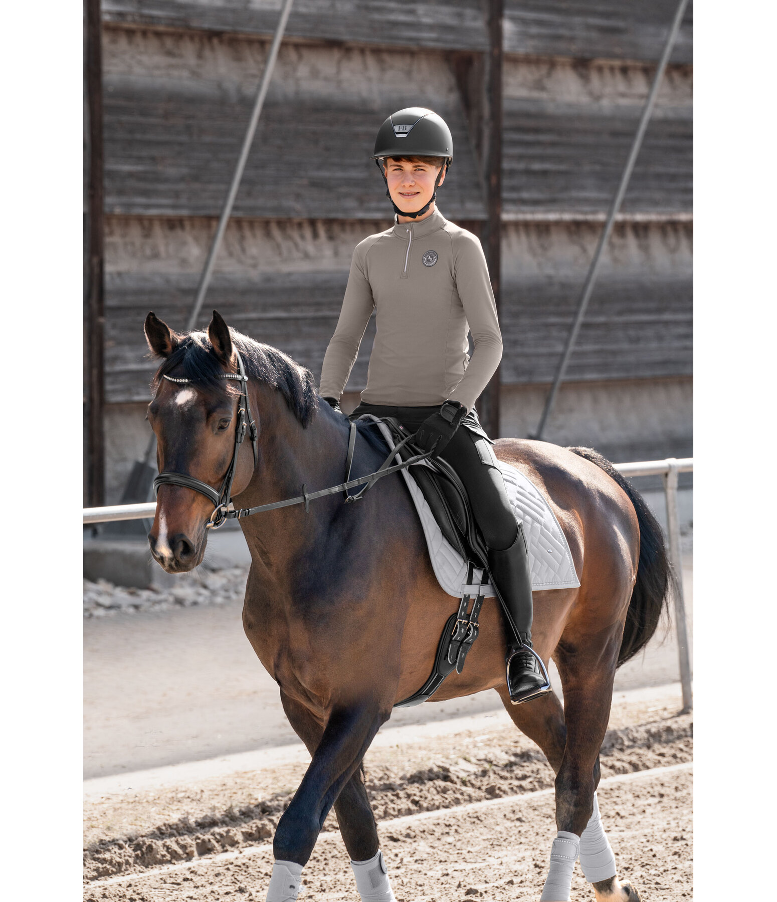 Pantalon d'quitation grip enfant  Lorin