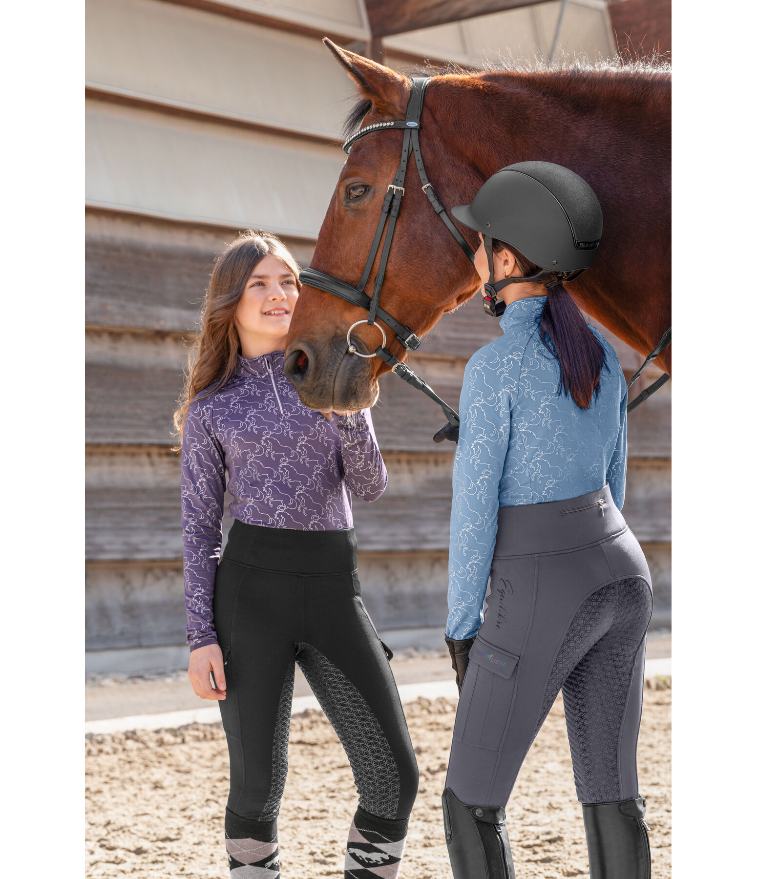 Legging d'quitation d'hiver  taille haute enfant  Lio