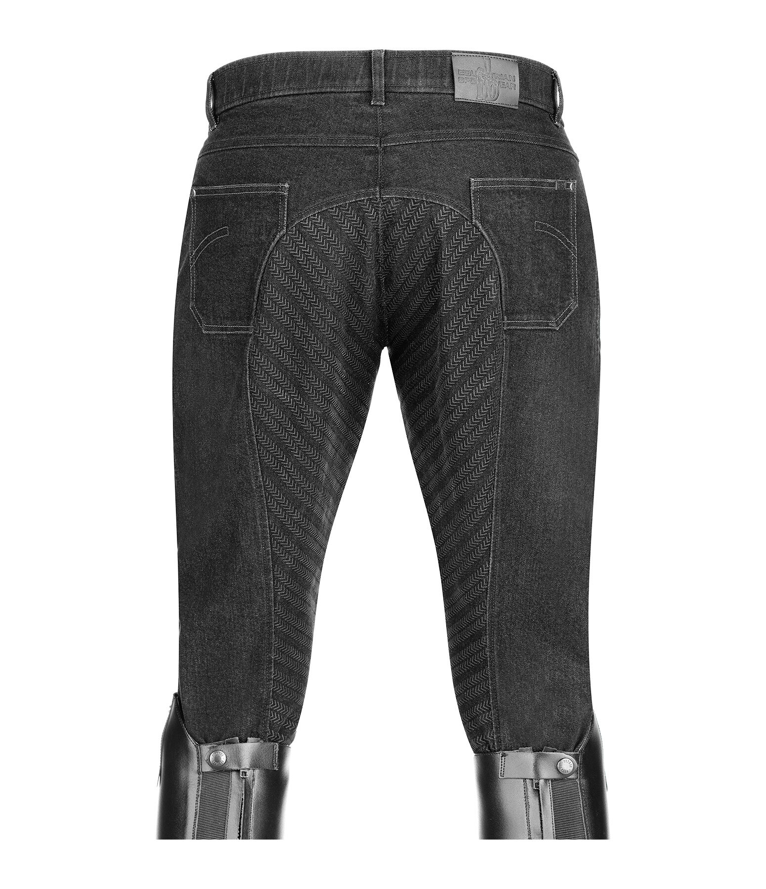 Pantalon d'�quitation en jean grip homme  Henry