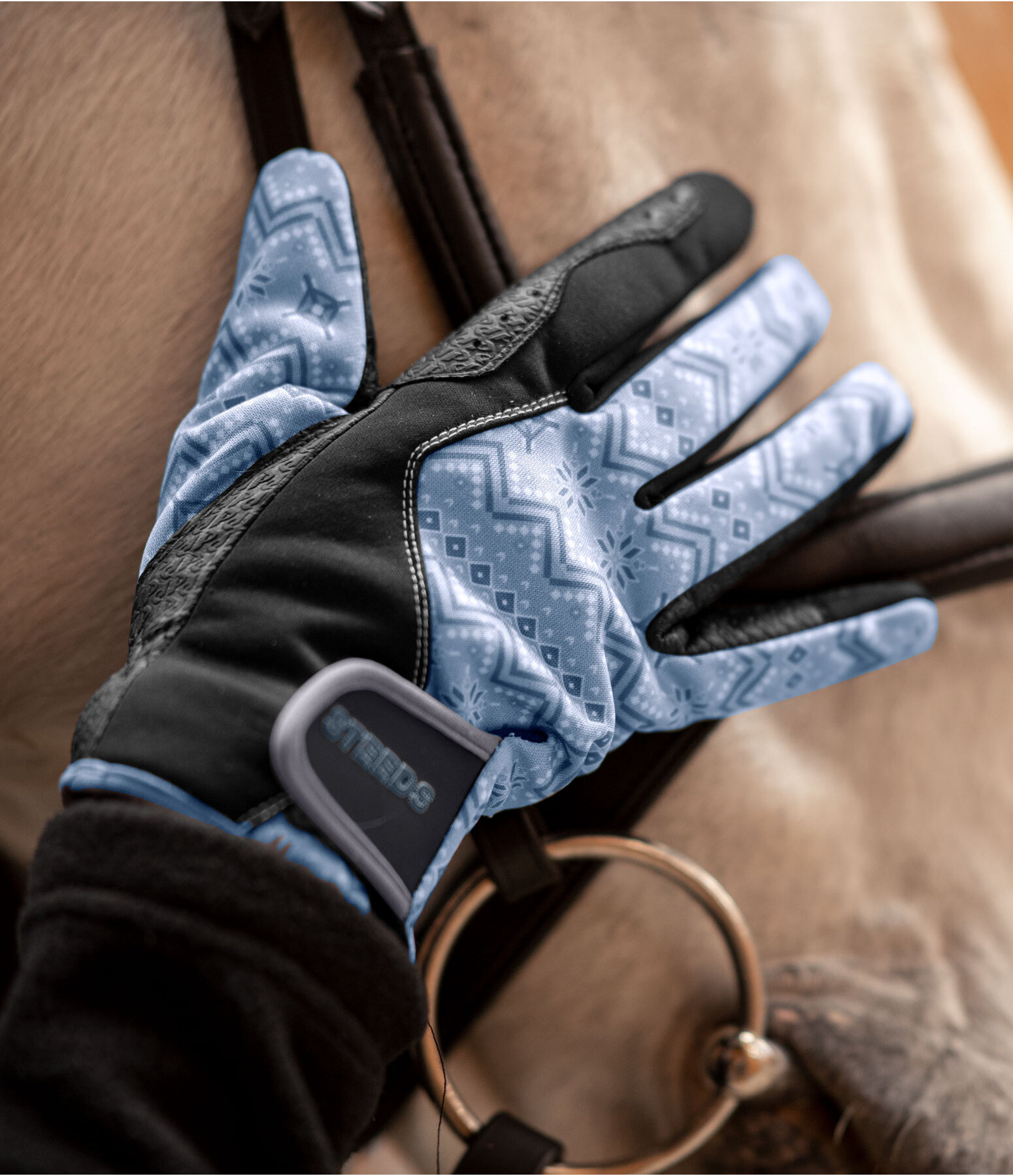 Gants d'quitation d'hiver softshell  Steyr