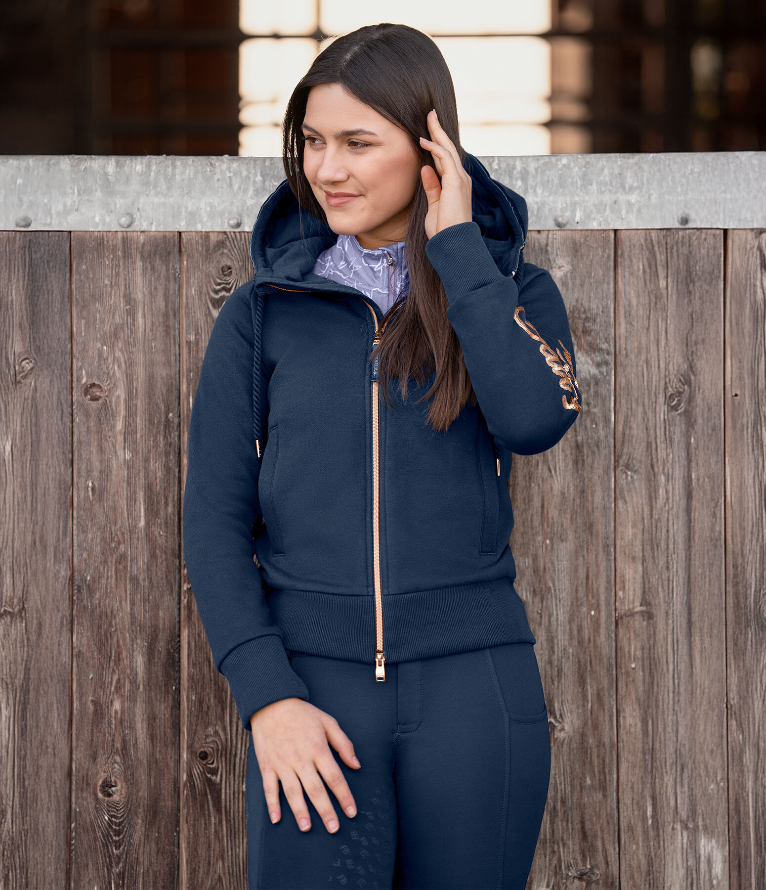 Tenue enfant Beverly en navy