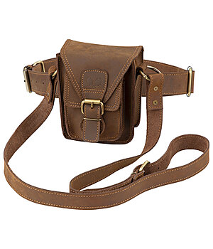 Ancienne Coiffe Western Pour Cheval – Simple Oreille – Cuir Marron – Vintage