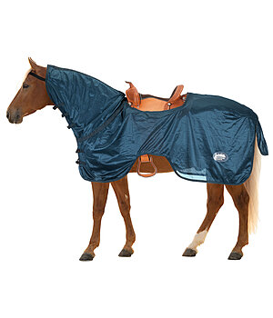 STONEDEEK Couvre-reins anti-mouches pour chevaux western avec couvre-cou enroulable - 183046