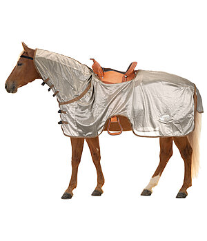 STONEDEEK Couvre-reins anti-mouches pour chevaux western avec couvre-cou enroulable - 183046-145-EF