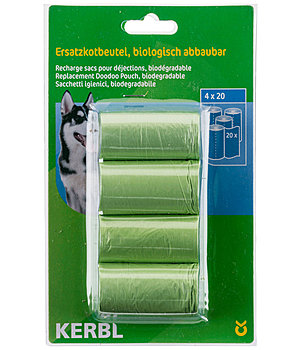 KERBL Lot de sacs à crotte pour chiens biodégradables - 230970--G