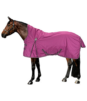 Couverture De Spectacle Cheval En Satin BMB - Taille M (Medium) - Bleue - Occasion