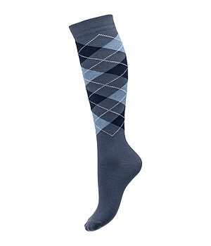 STEEDS Chaussettes hautes  losanges  Argyle - 650554-2-RB