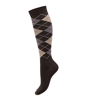 STEEDS Chaussettes hautes  losanges  Argyle - 650554-1-ZB