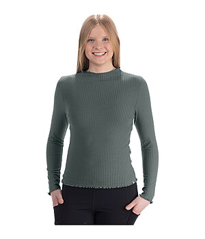Felix B�hler T-shirt � manches longues en maille c�tel�e pour enfant  Rita - 681167